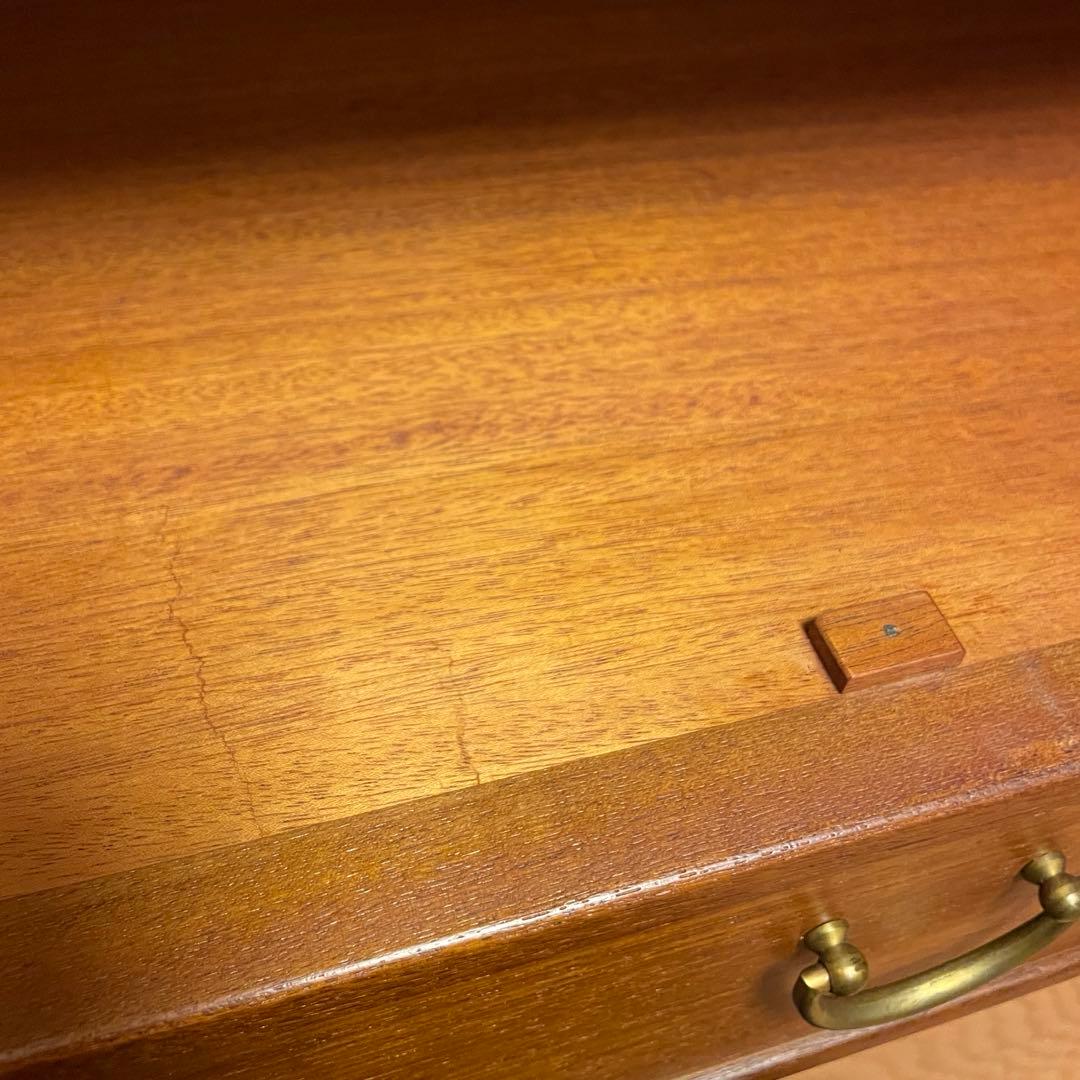 北欧ヴィンテージキャビネット チーク×ビーチ