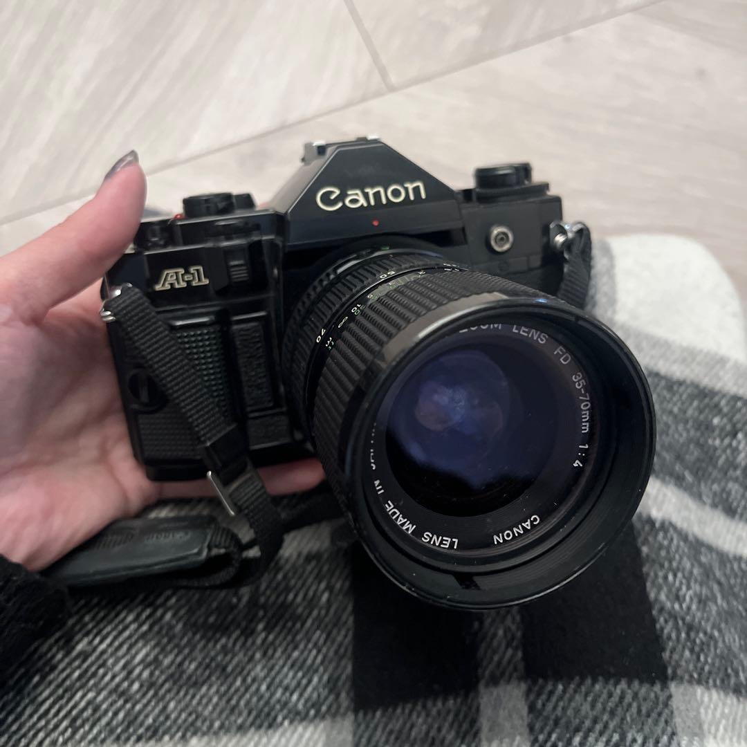 i*i様 Canon A-1 フィルムカメラ 35-70mmレンズ付き　まとめ売