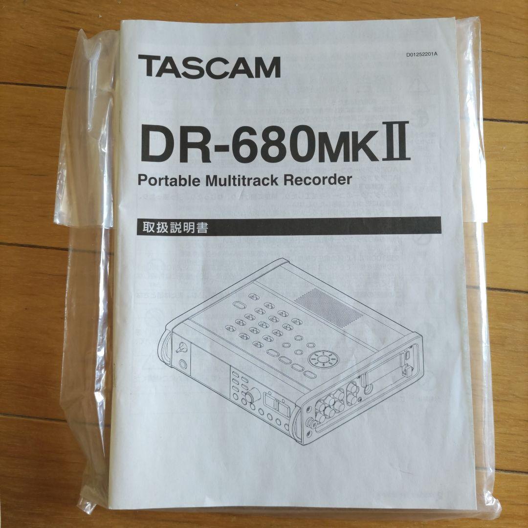 TASCAM DR-680MKII ポータブルマルチトラックレコーダー