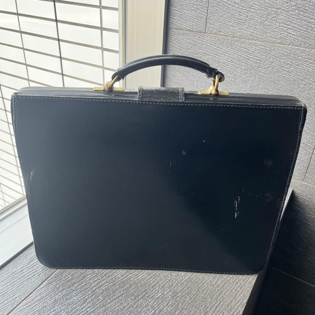 グレンロイヤル レザー ブリーフケース ダレス ブラック