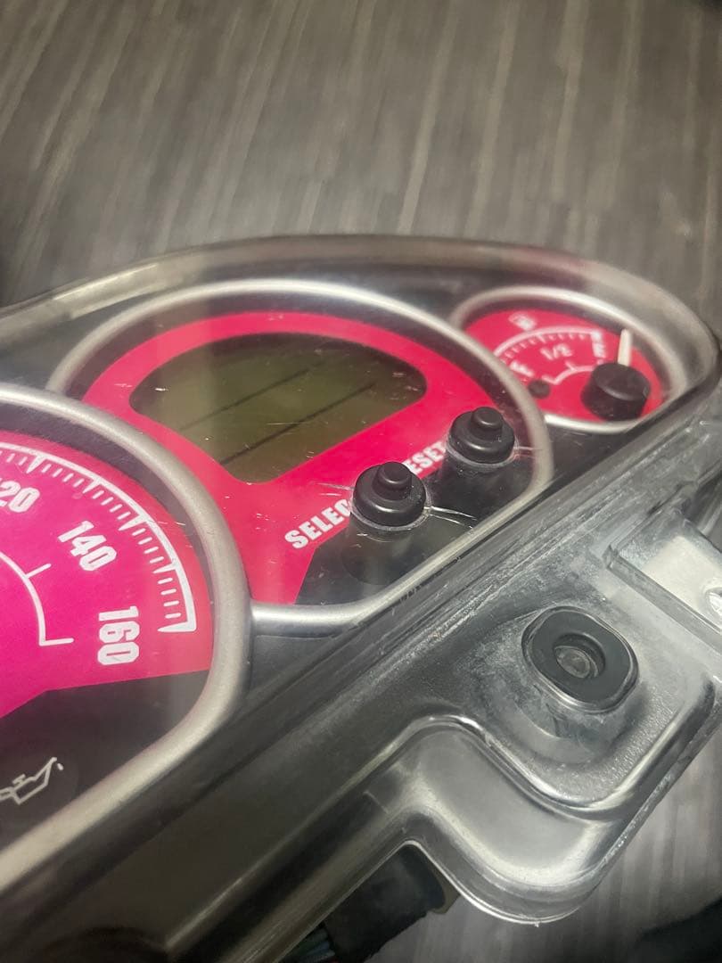 ヤマハ マジェスティ250 SG03J マジェ 5連マジェ 赤 レッド メーター