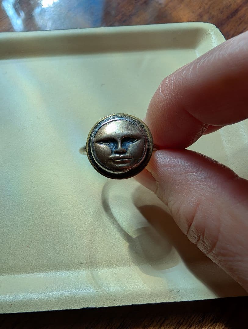 tabra　tunoa タブラ　リング　指輪　シルバー　ハンドメイド　太陽神　銅