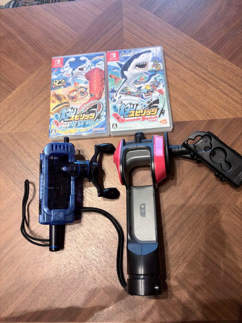 釣りスピリッツ Switch ソフト2本＋竿コン2本 セット すぐ遊べる