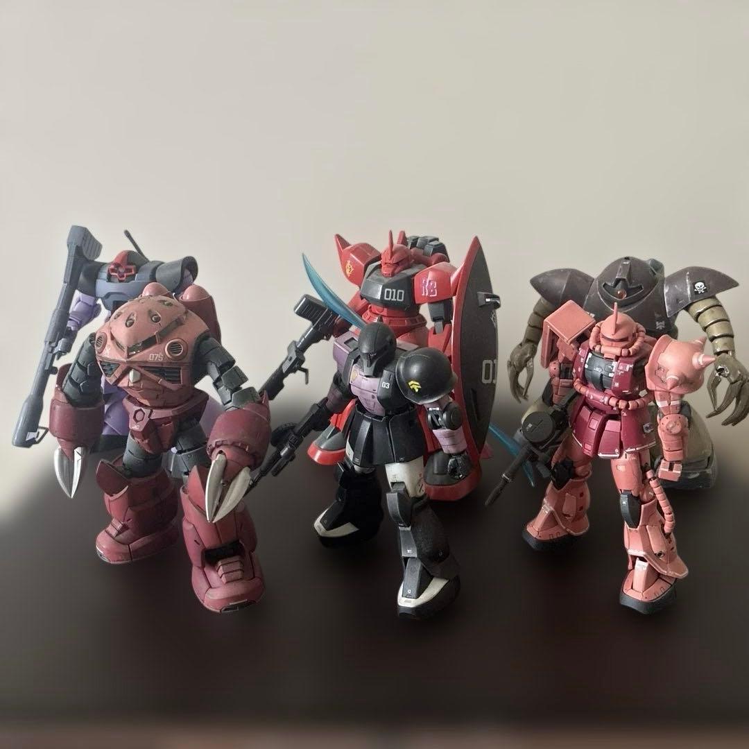 ガンプラ 完成品　HG RG まとめ売り　完成品　塗装済