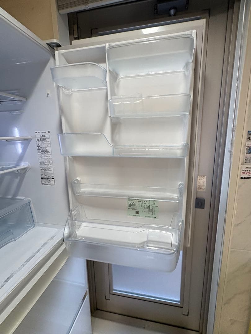 【超美品】冷蔵庫 Panasonic NR-C372GN-W 365L