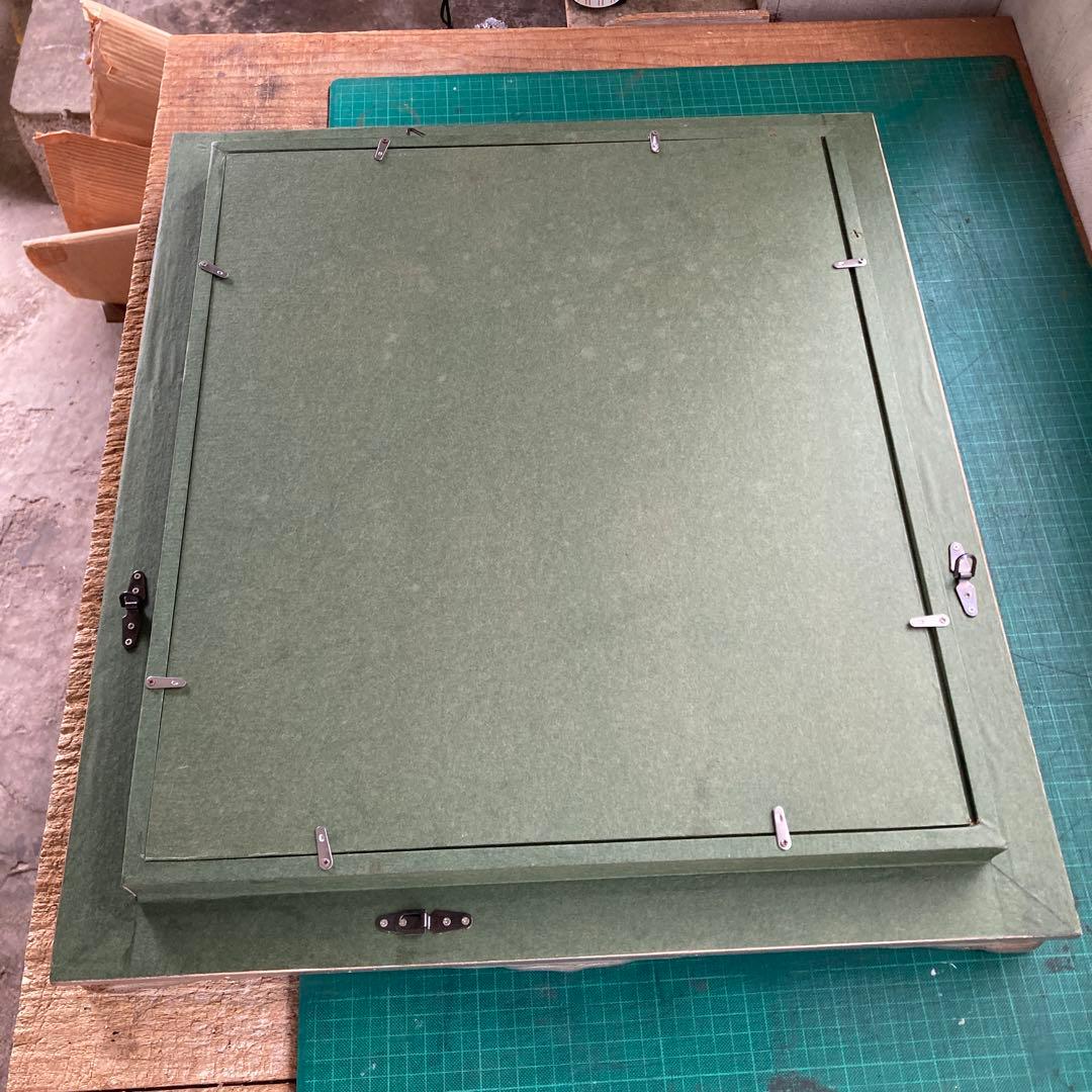 ち*す様 F8号 バロック調 油彩額縁 シルバーフレーム 銀色