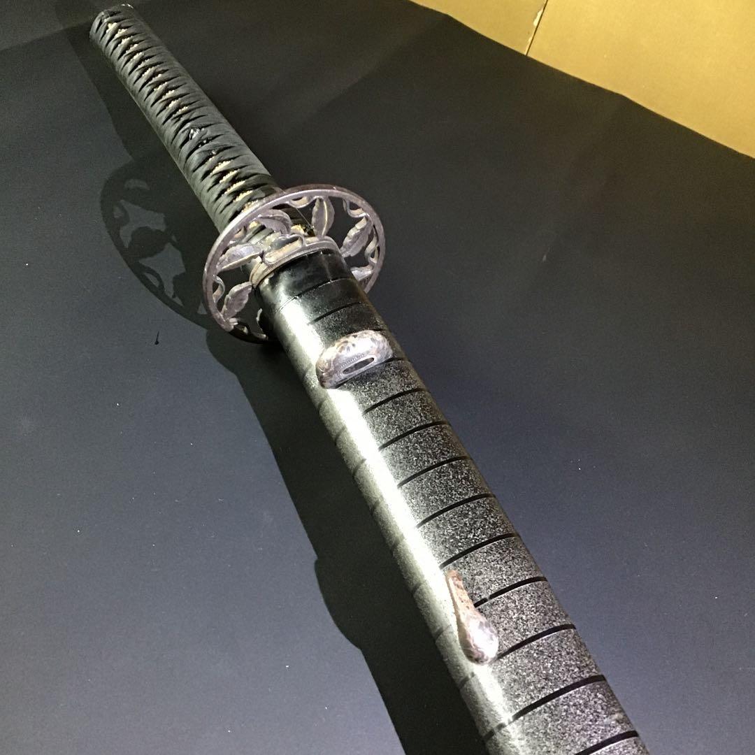 大刀　笛巻鞘　一作金具　拵　江戸期保証　　　　　　書4