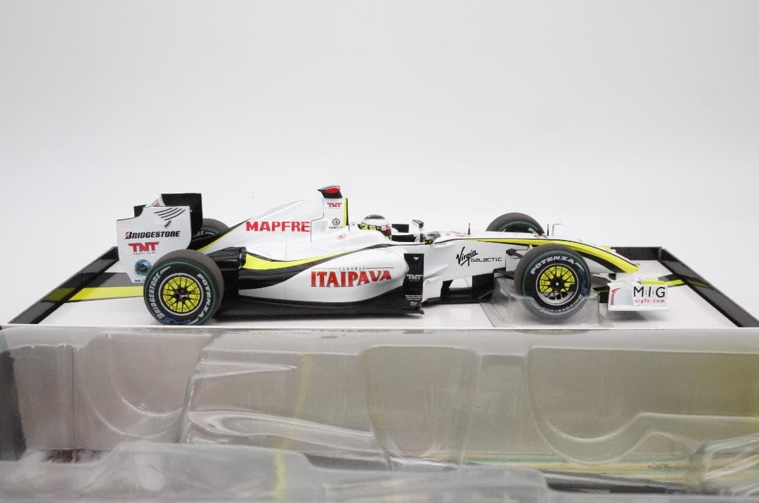 onecar1/18 ブラウンGP BGP001 チャンピオン J.バトン