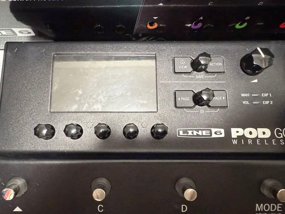 LINE 6 POD GO WIRELESS マルチエフェクター