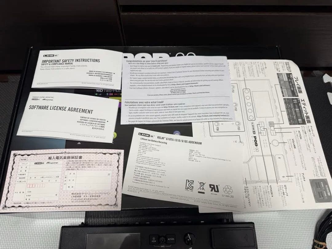 LINE 6 POD GO WIRELESS マルチエフェクター