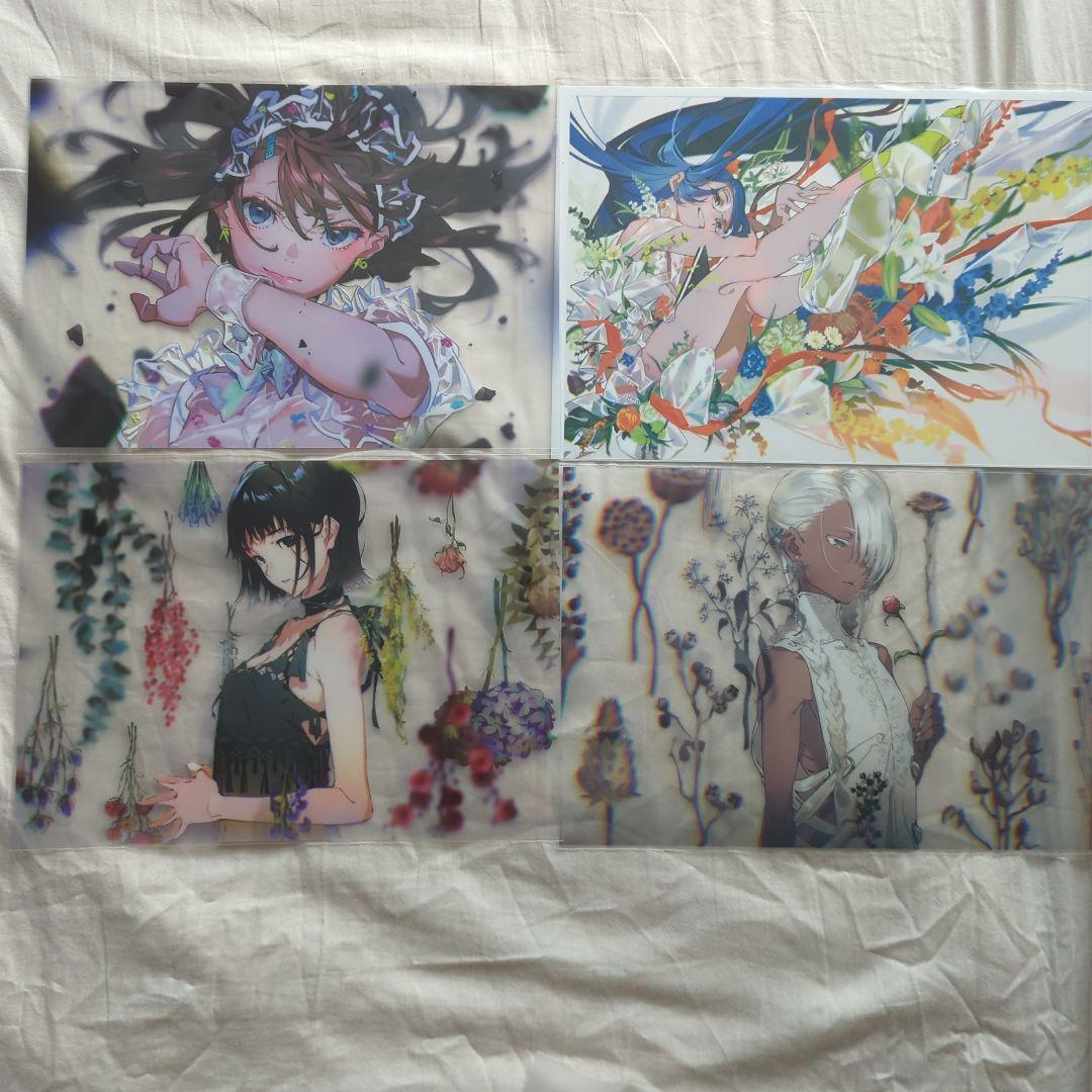 米山舞 クリアポスター 4点セット