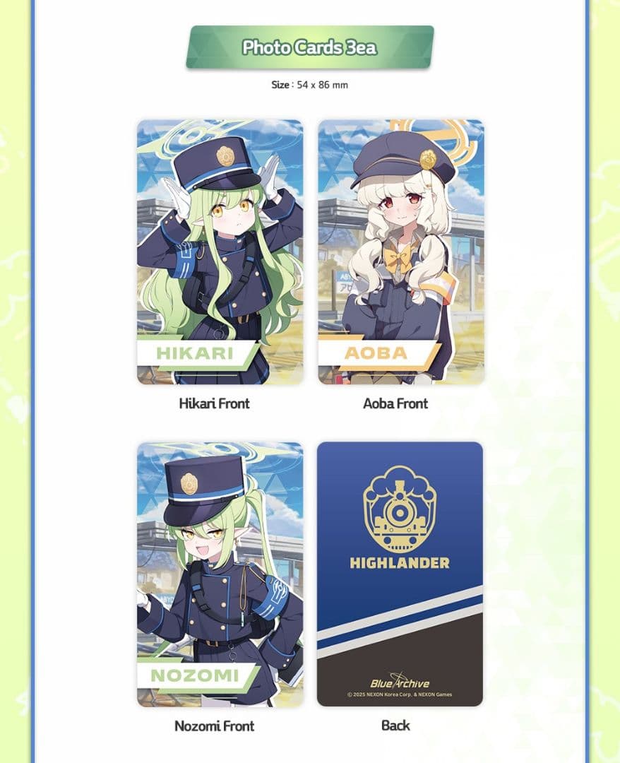 【韓国限定】ブルーアーカイブ ハインダラーアップデート ハインダラーメモリアル