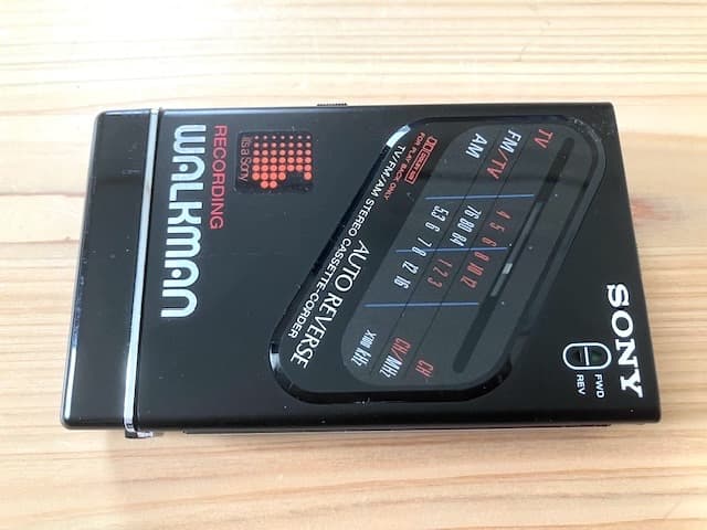 超希少美品 整備済完全動作品 SONY Walkman WM-F203 ブラック