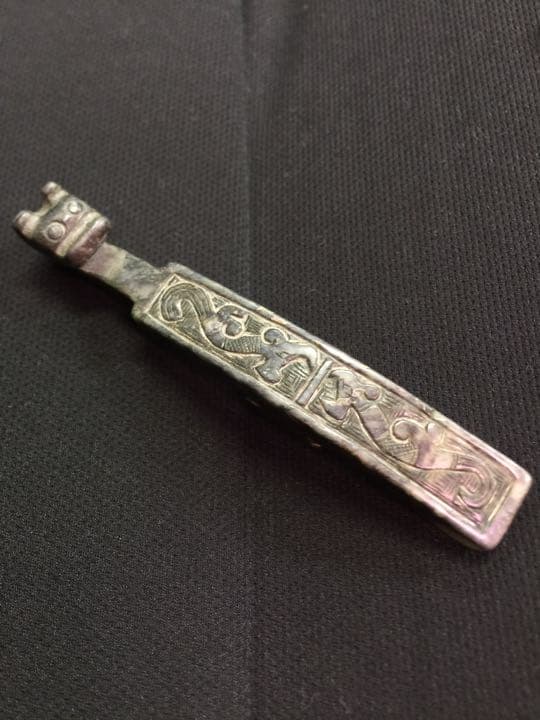 墨玉 帶鉤  玉器  すごく潤い玉 年代物