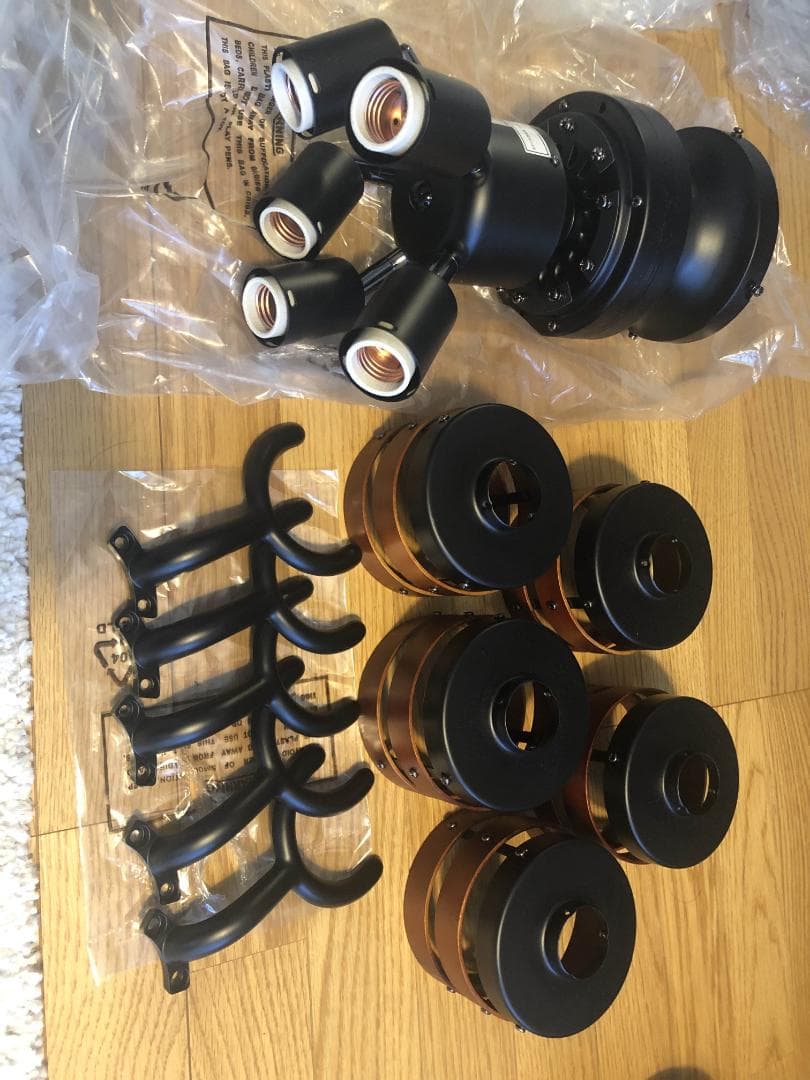 [5灯] シーリングファンライト LED電球対応 ACモーター 5枚羽