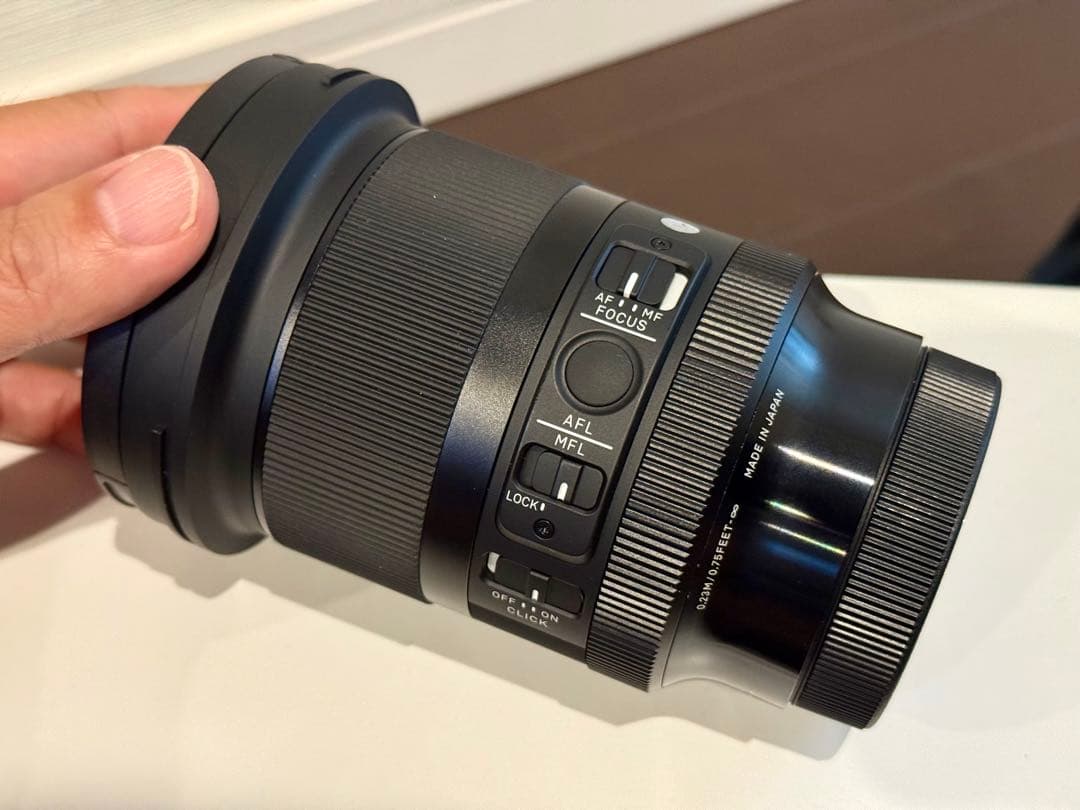美品 シグマ SIGMA 20mm F1.4 DG DN ライカ Lマウント