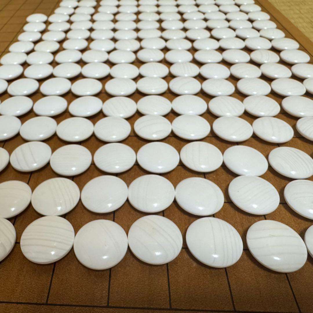 蛤碁石　那智黒石　30号　碁石碁笥セット　はまぐり　高級セット　お手頃　本格派