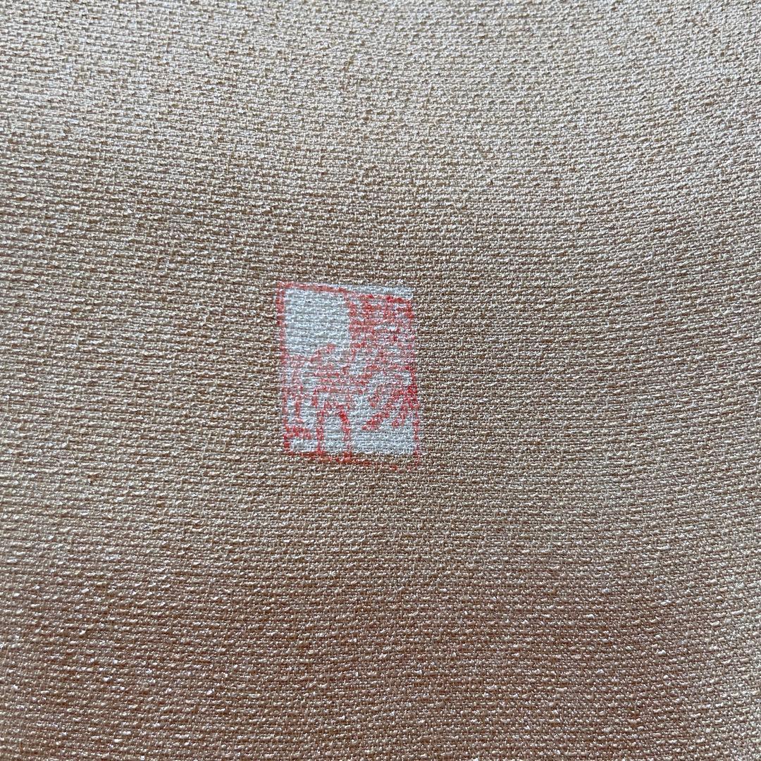 訪問着　フルセット　辻ヶ花　銀通し　落款　着物　H8