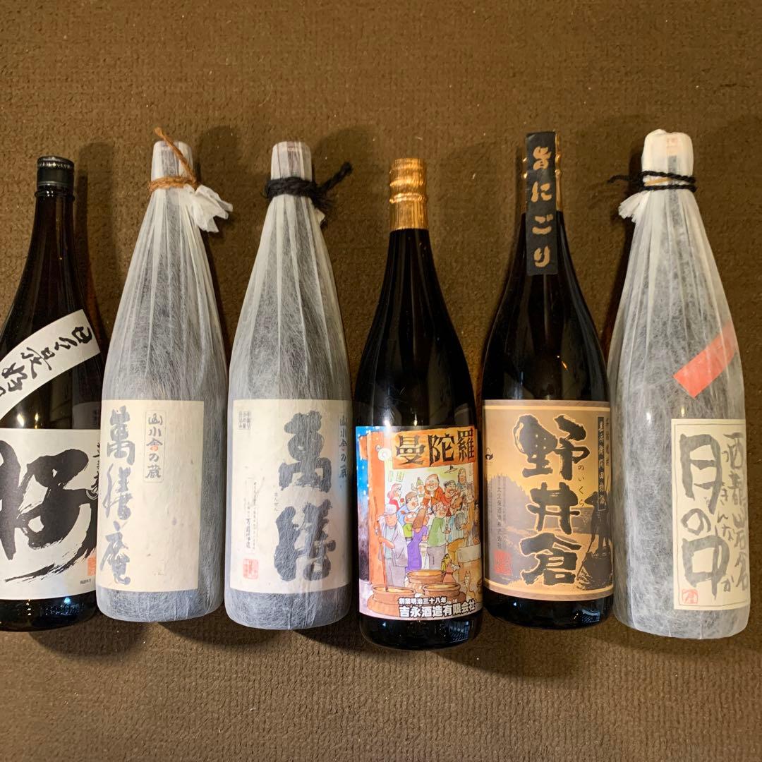 厳選焼酎1,800ml6本セツトG