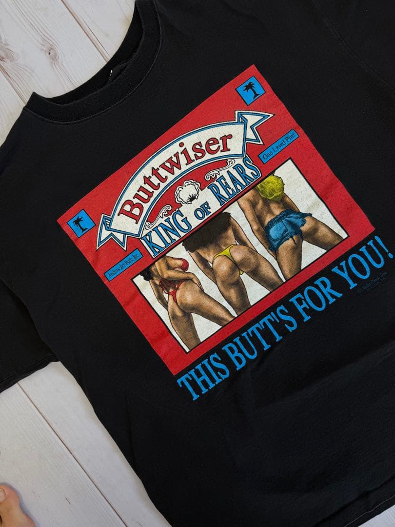 90s Buttweiser 山田蓮着用シングルステッチ バドワイザー