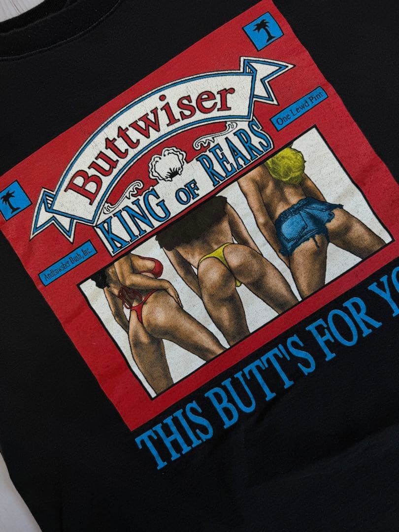 90s Buttweiser 山田蓮着用シングルステッチ バドワイザー