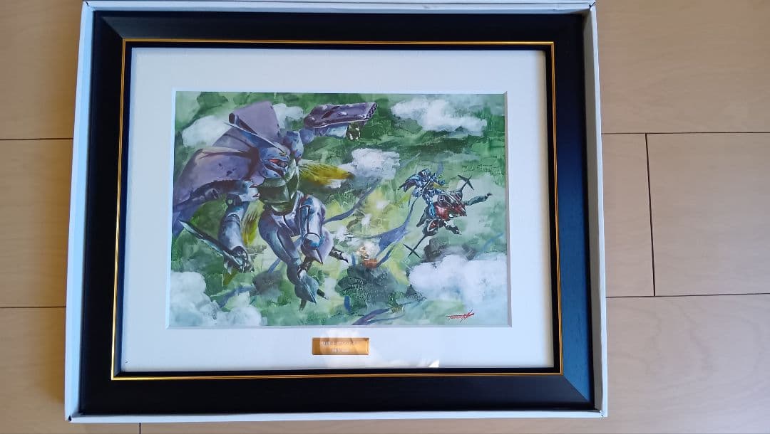 未開封　ダンバイン　Blu-ray 特装限定版　湖川友謙　イラスト複製原画