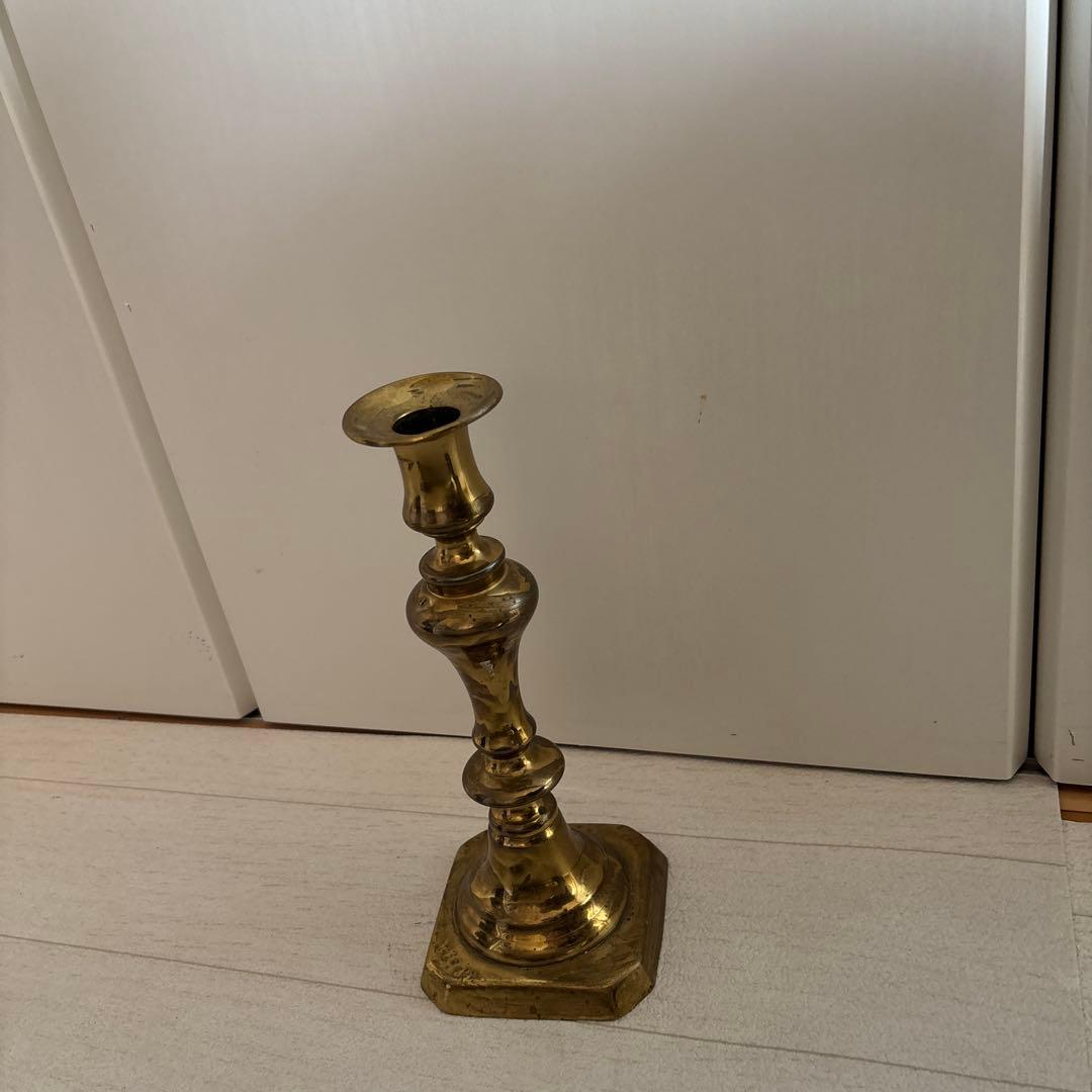 キャンドルホルダー　ヴィンテージ　真鍮