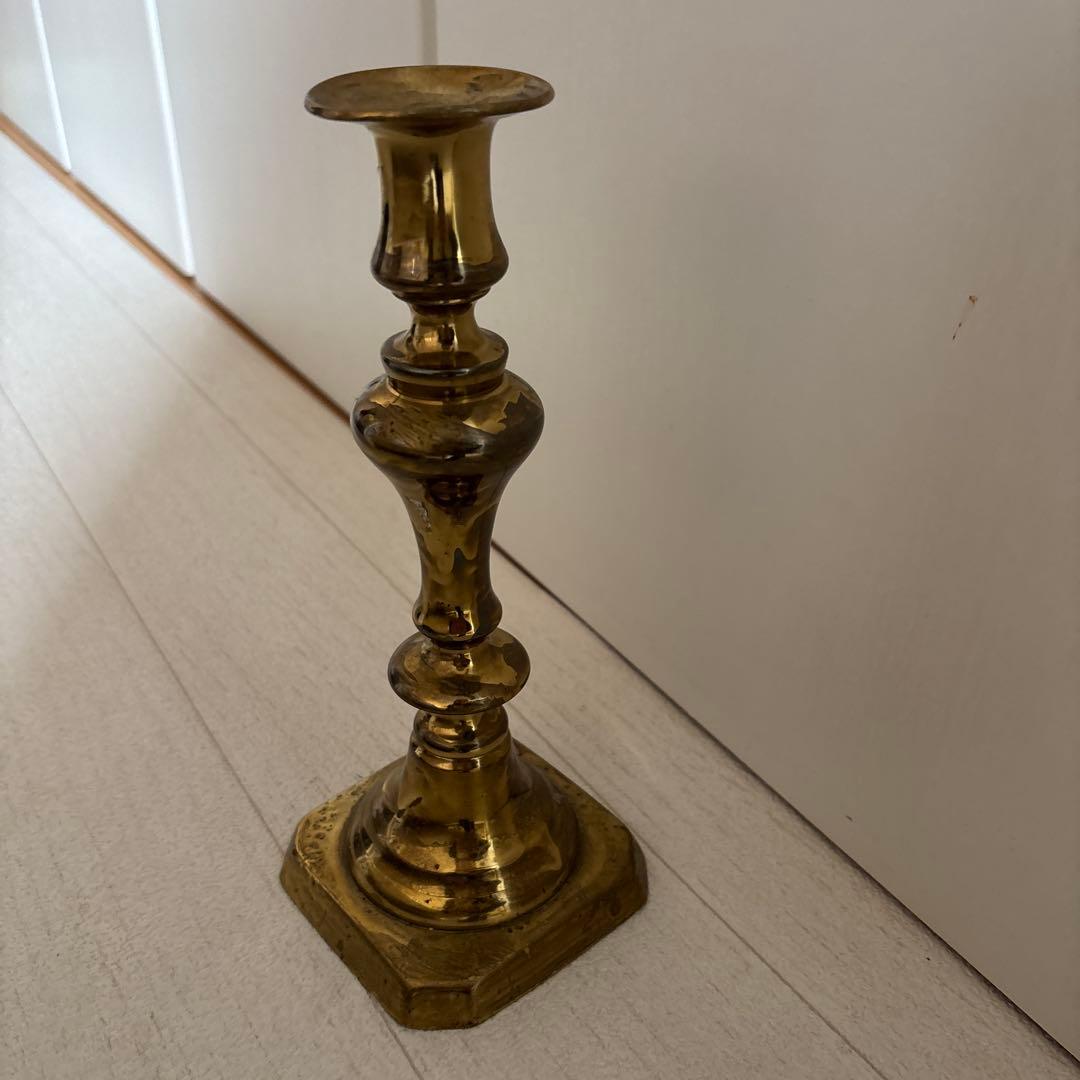 キャンドルホルダー　ヴィンテージ　真鍮