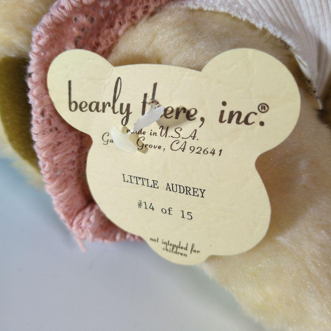 テディベア　「リトル　オードリー」　リンダ・シュピーゲル　限定１５体　サイン入り