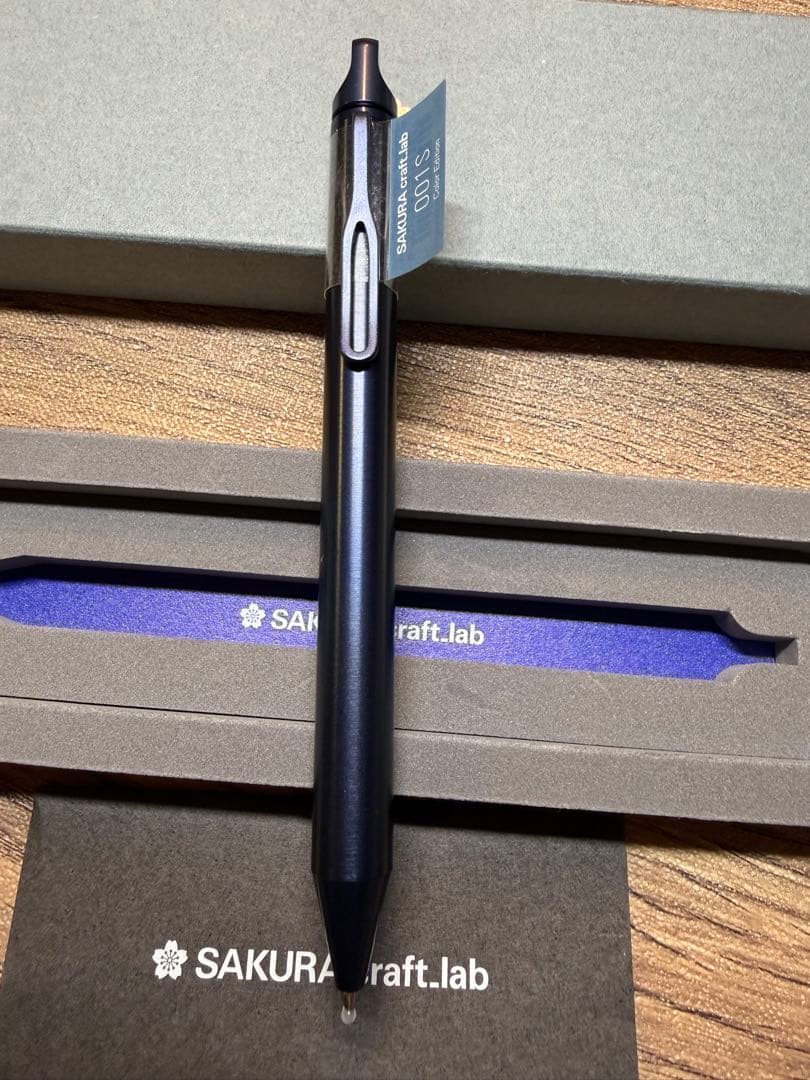 サクラクレパス　サクラクラフトラボ001S限定カラーエディション　ブルーブラック
