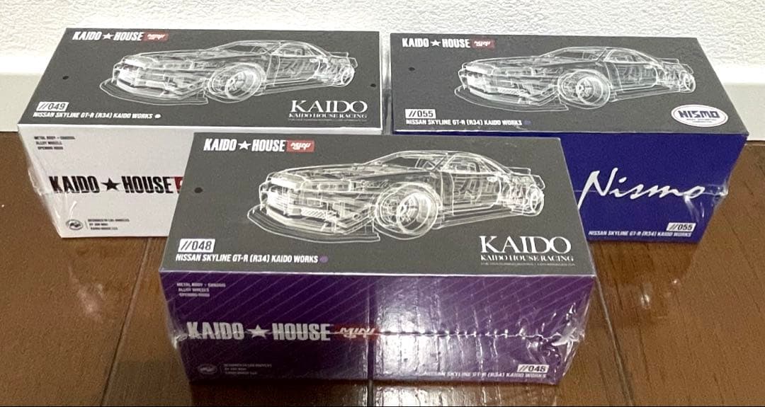 街道ハウス Nissan GT-R(R34) Kaido Works 新品未開封