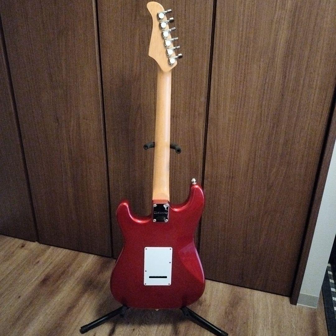 中古エレキギター　mushroom　ストラトキャスター レッド