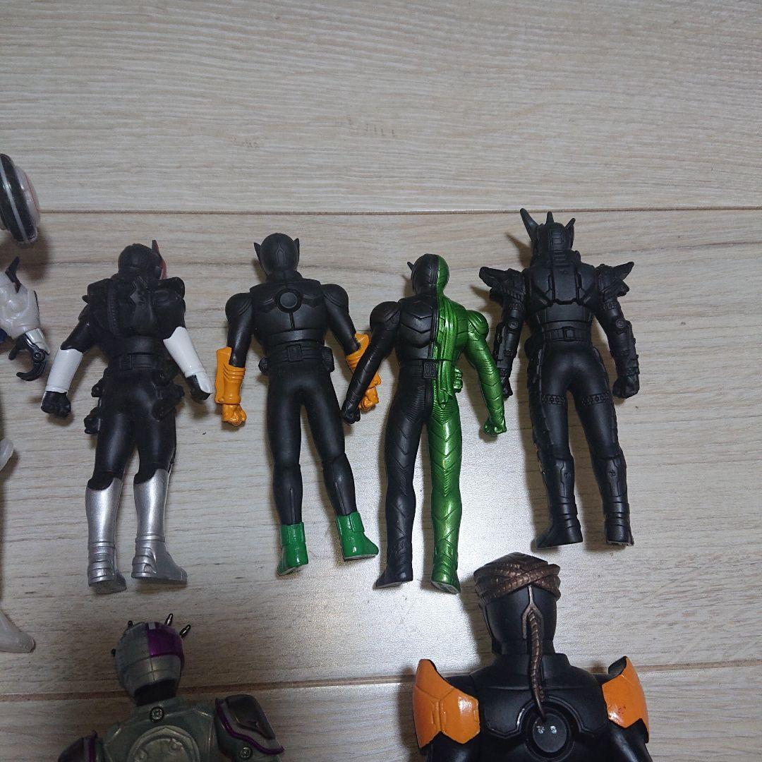 仮面ライダー ソフビ他 フィギュアセット