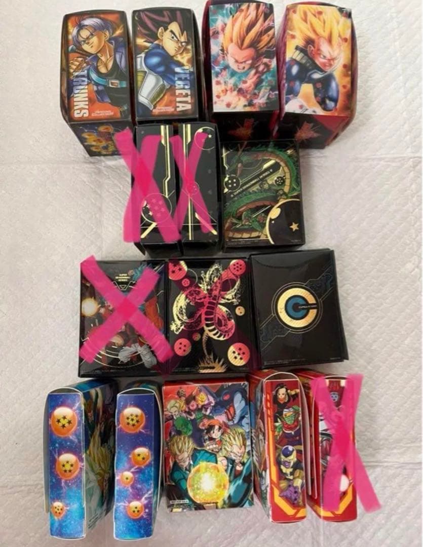 ドラゴンボールヒーローズカードケース中古品14点