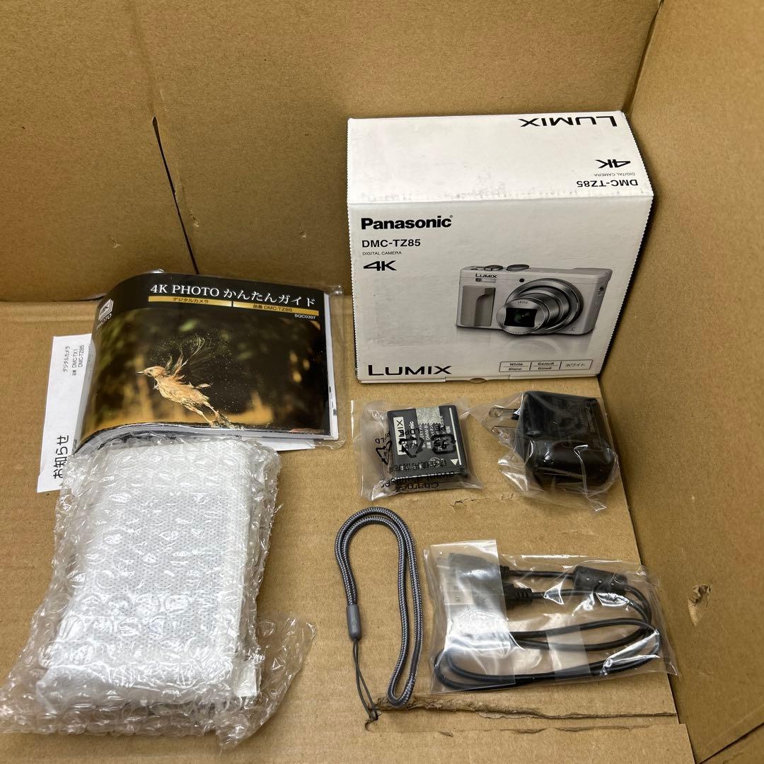 未使用　パナソニック コンパクトデジタルカメラ ルミックス TZ85 光学30倍