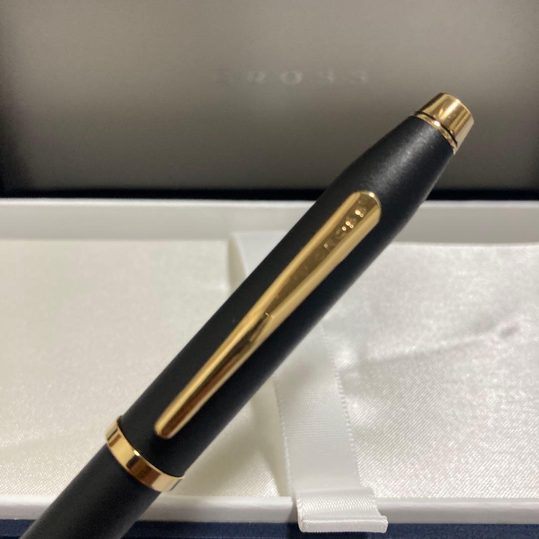 値下げ！CROSS万年筆 センチュリーII ブラックラッカー N419-1