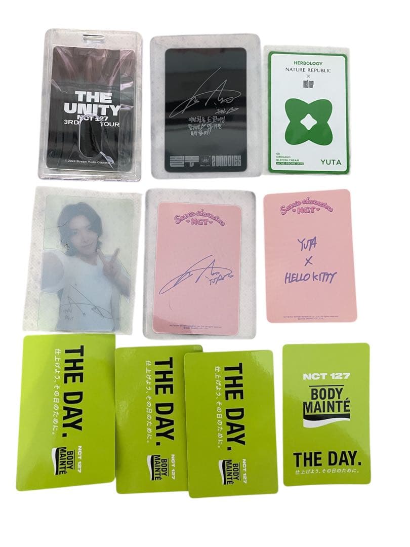 nct yuta nct127 ユウタ　中本悠太　まとめ売り　50点　トレカ