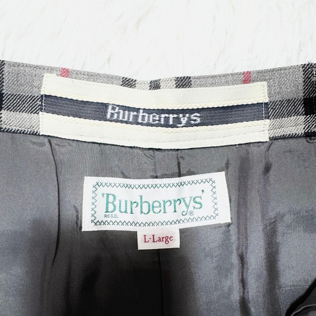 burberrys ノバチェック キュロット ハーフパンツ 大きいサイズ グレー