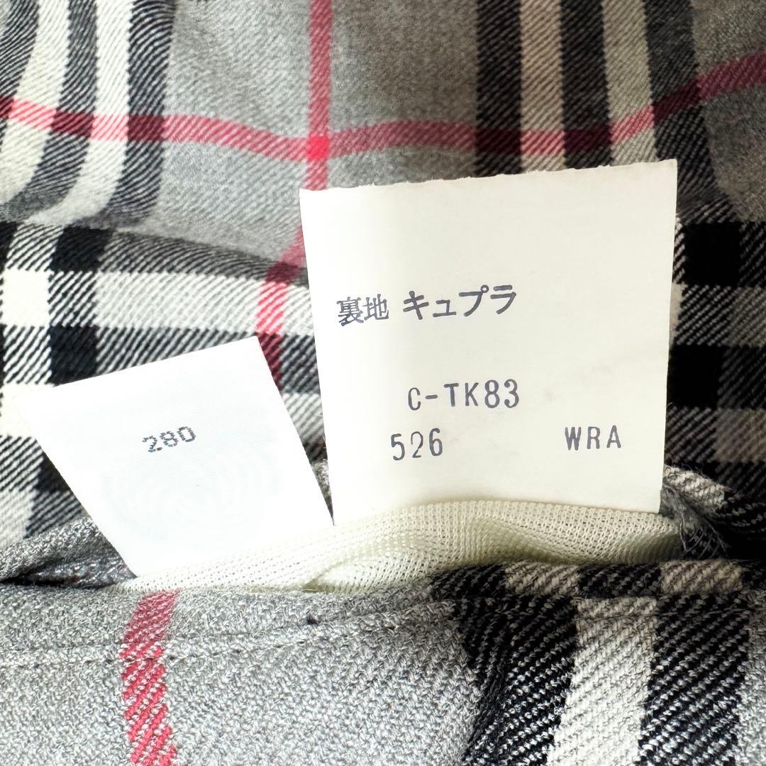 burberrys ノバチェック キュロット ハーフパンツ 大きいサイズ グレー