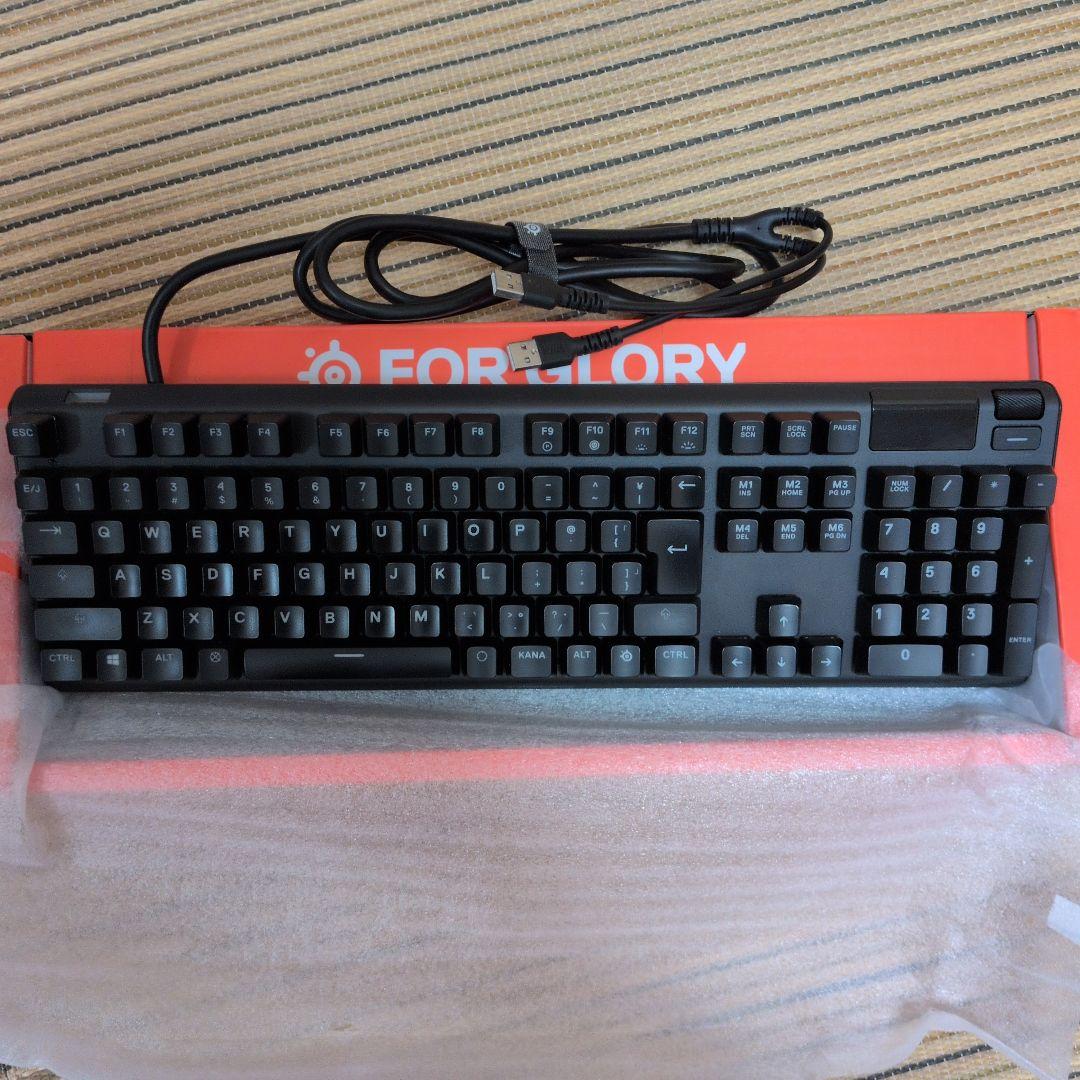 SteelSeries Apex Pro メカニカルゲーミングキーボード