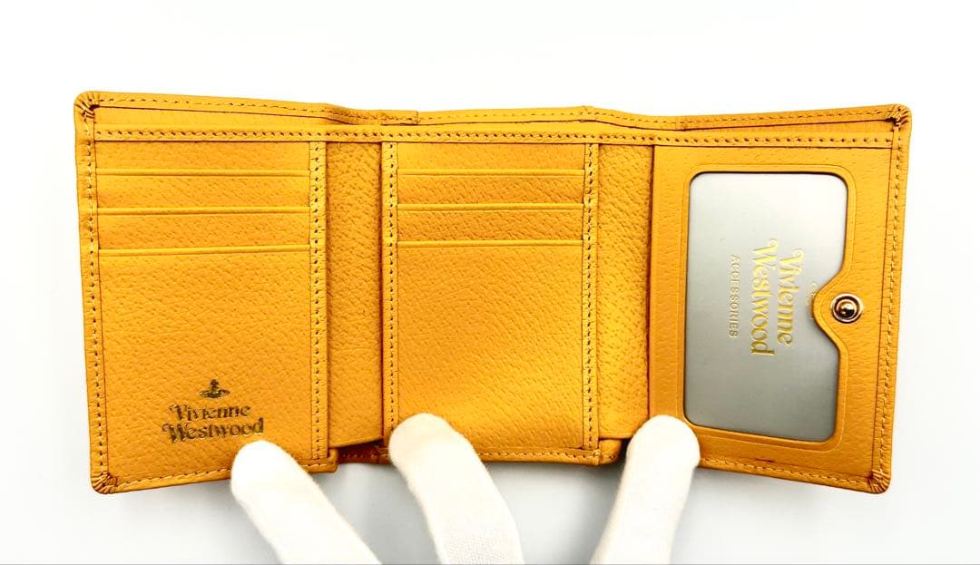 【♡新品✦レア♡】Vivienne Westwood 三つ折り財布 イエロー