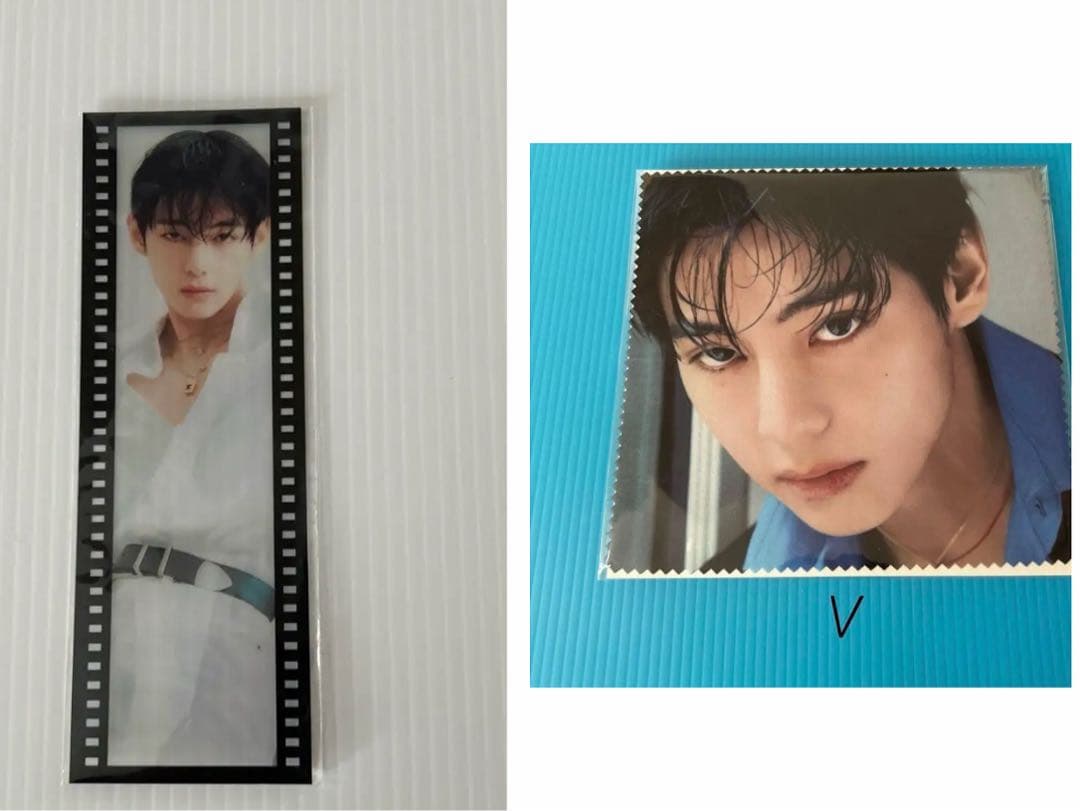 BTS V 'TIRTIR'アルバムキーホルダー・マグネットブックマーク
