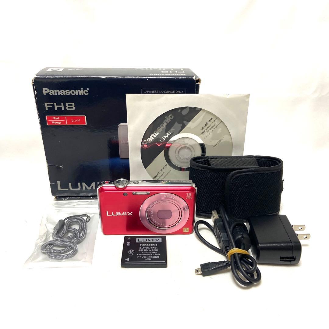 Panasonic LUMIX DMC-FH8 ピンク コンデジ デジカメ