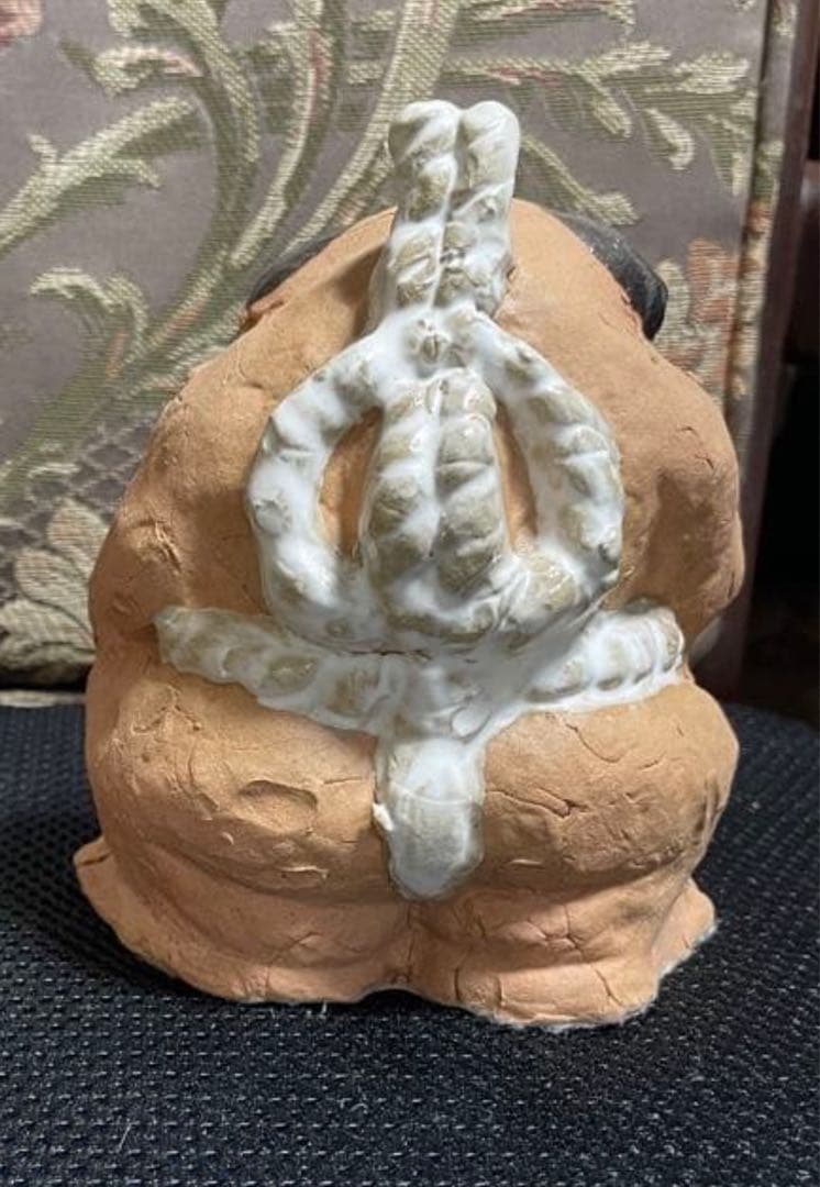 送料込み　ささきようこさん作 陶人形 横綱初日の出 戌年