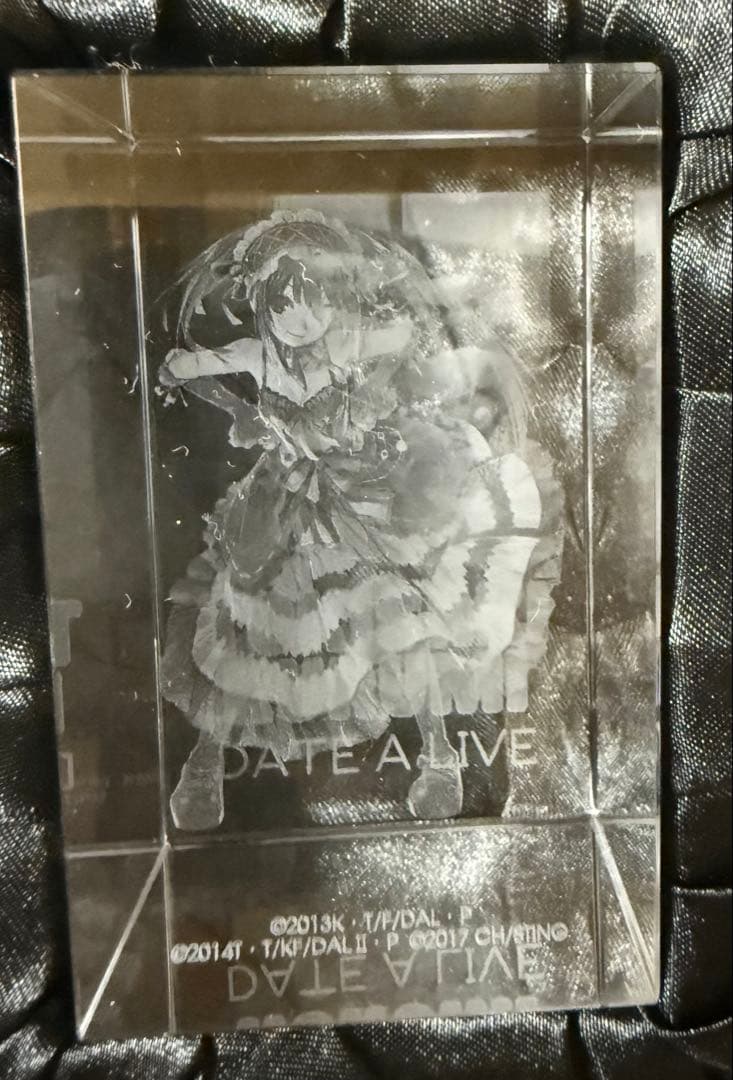 デートアライブ　狂三　3dクリスタル