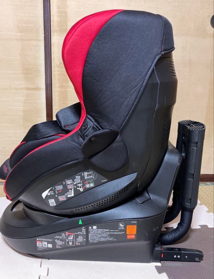 エールベベ 回転式 isofix チャイルドシート クルット3i