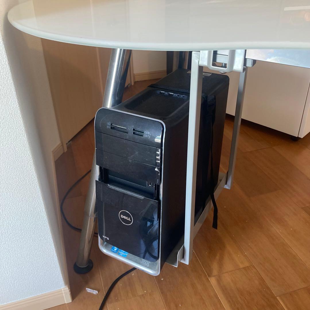 明日まで ホワイト オーバル型ダイニングテーブル