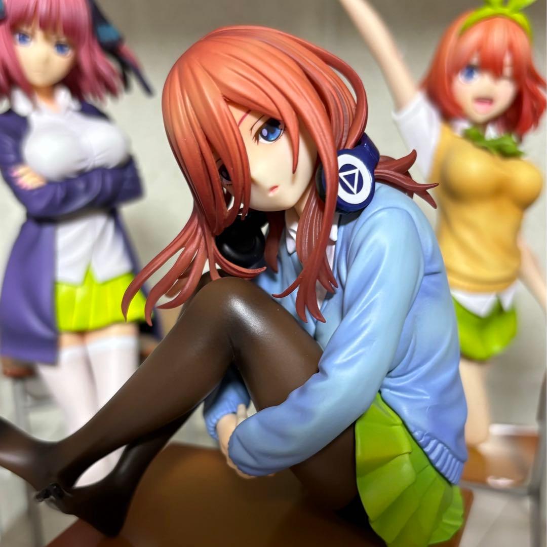 五等分の花嫁　フィギュア　コトブキヤ　一花　二乃　三玖　四葉　五月　箱付き　限定