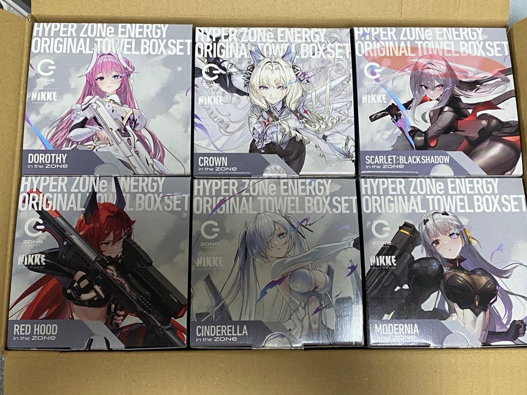 NIKKE ZONE コラボタオル 6種セット