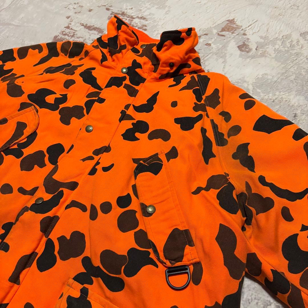 90's USA製 Cabela's ダックハンターカモ オレンジ 中綿